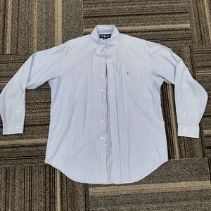 Polo Ralph Lauren Blue Striped Shirt